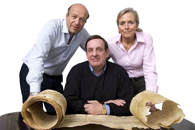 Weston Fields with Michael and Linda Falter. Photo © Ben Turner