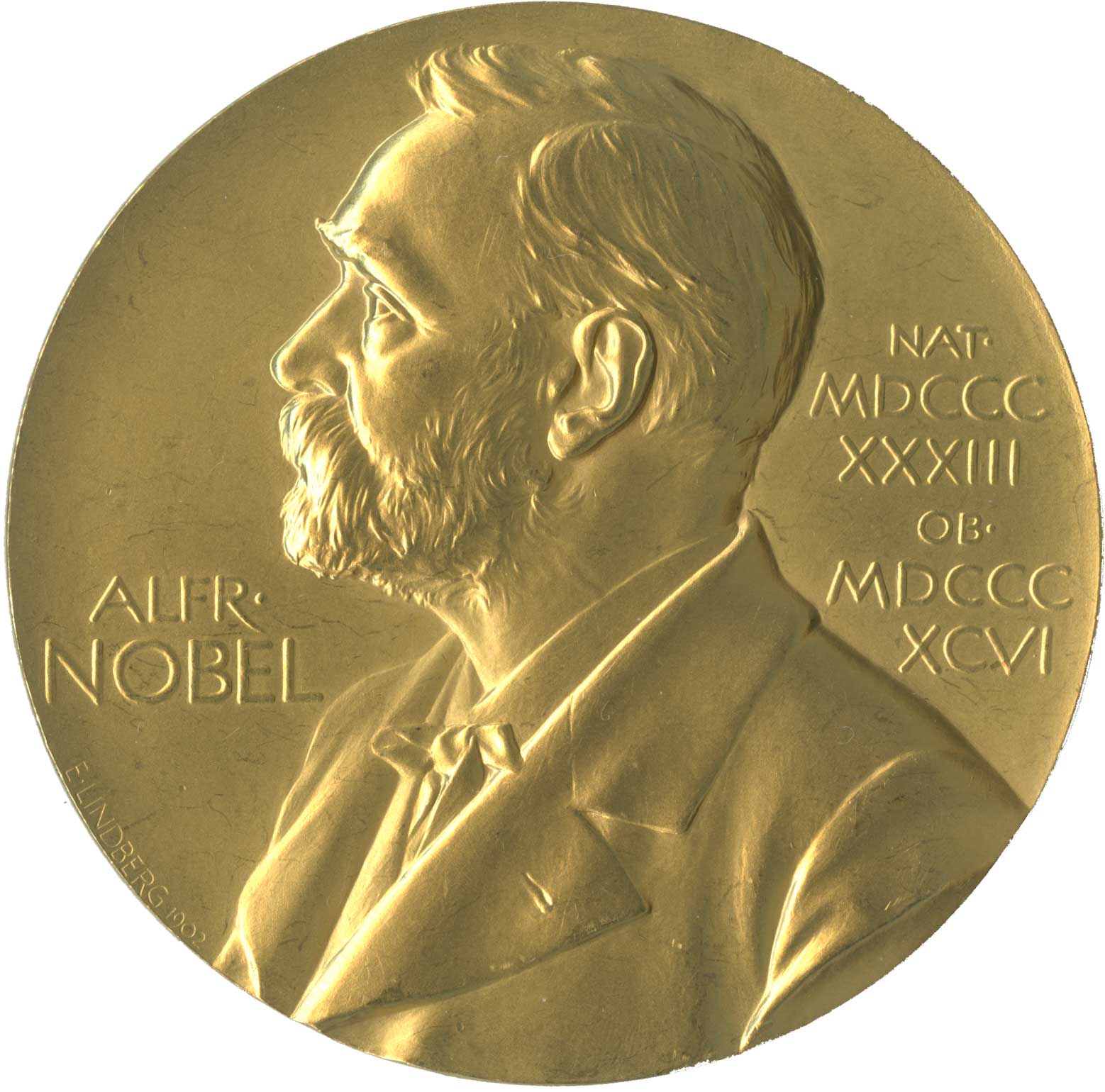 Ernst Chain's Nobel Prize medallion, obverse