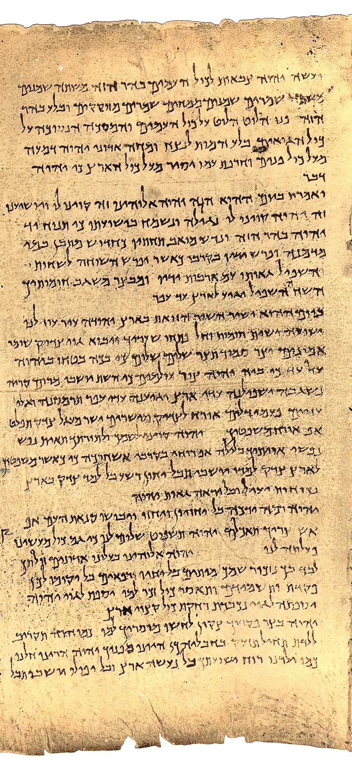 The Great Isaiah Scroll, column 20 The Great Isaiah Scroll, column 20